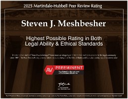 2025 Martindale-Hubbell Peer Review Rating
